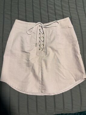 Forever 21 Lavender mini skirt.